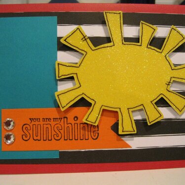 You are my Sunshine Card