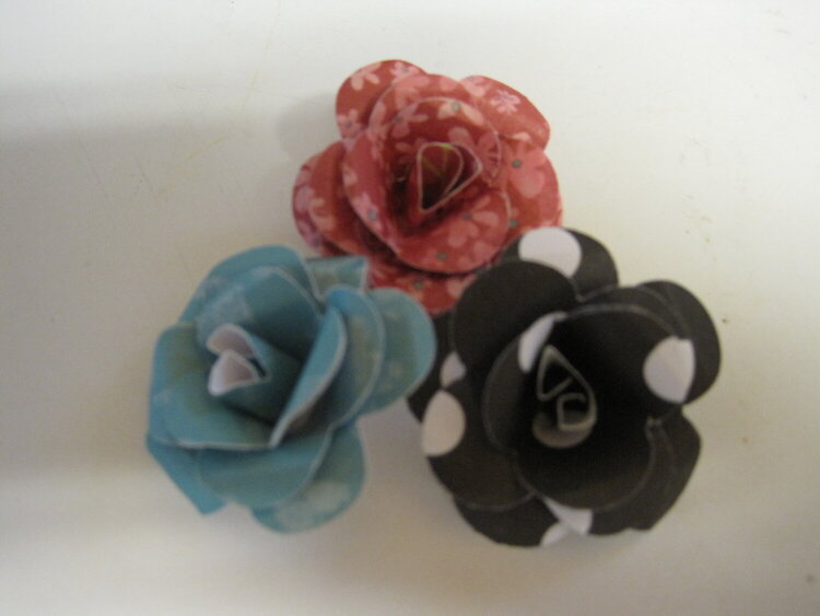 Paper Roses for Melody&#039;s swap