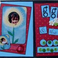 My first lo on Scrapbook.com!! {gg &amp; the sunflower}