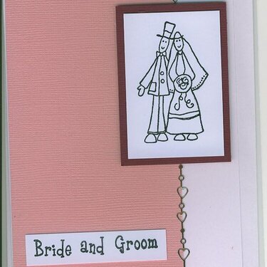 Bride &amp; Groom Card