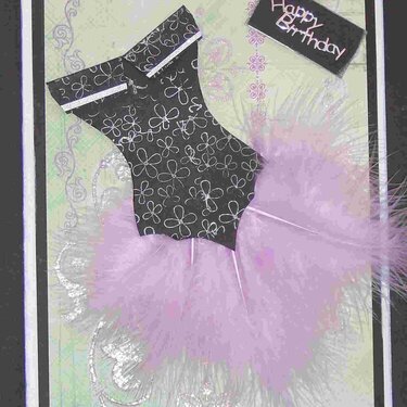 Feather Dress card