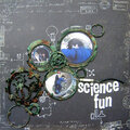 Science Fun DT layout for Blue Fern Studios