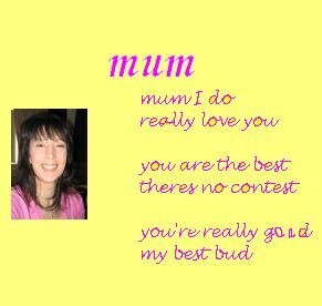 i love you mum