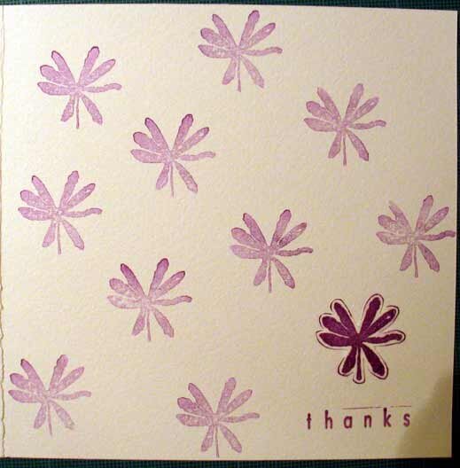 thank you card