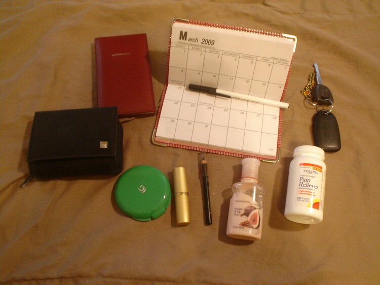 Mini Challenge #3-What is in my purse?