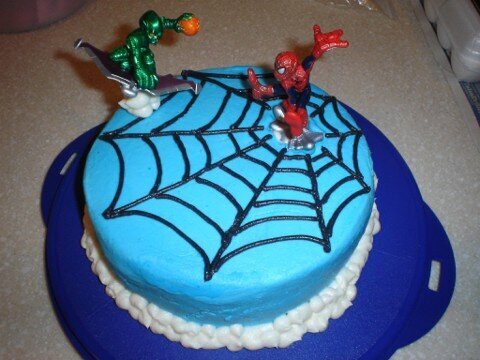 Spiderman Cake