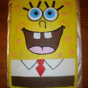 Spongebob Cake