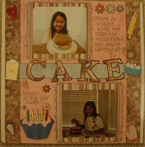 Violet&#039;s Cake