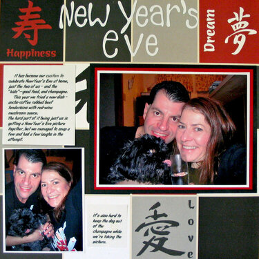 New Year&#039;s Eve - left page