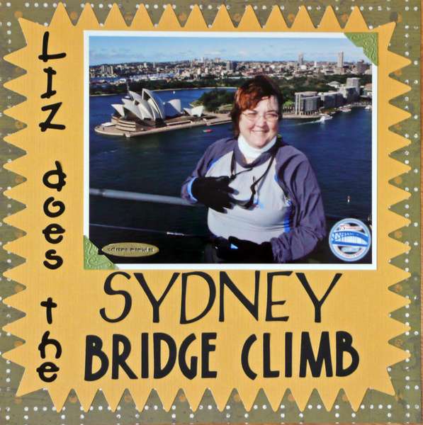Sydney Bridge Climb - left page