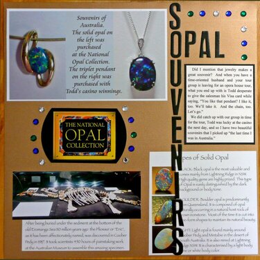 Opal Souvenirs