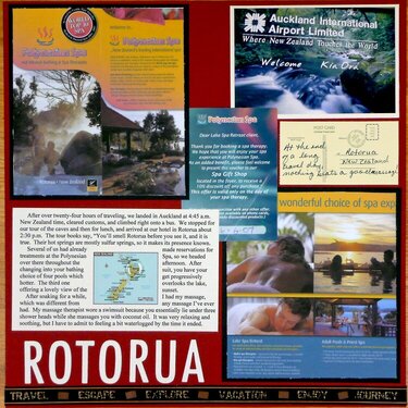 Rotorua - Left Page