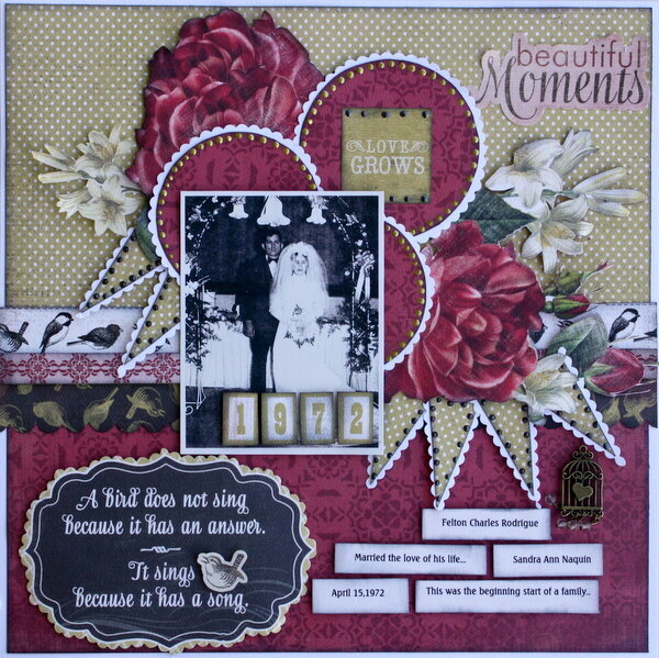 Beautiful Moments~My Creative Scrapbook DT~