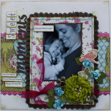 Sweet Moments-My Creative Scrapbook-Prima Madeline Collection
