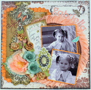 Gabriella-My Creative Scrapbooks-Bo Bunny Gabrielle Collection