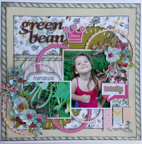Green Bean Princess ~My Creative Scrapbook DT~