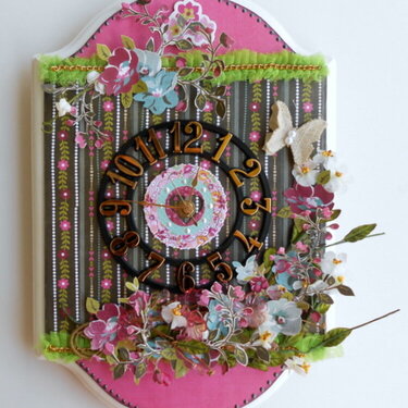 Altered Clock ~My Creative Scrapbook DT~