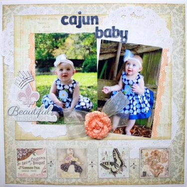 Cajun Baby ~MyCreativeScrapbookDT~