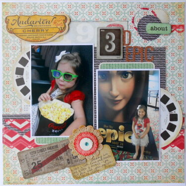 3 D Epic ~My Creative Scrapbook DT~