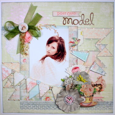 Post Card Model ~My Creative Scrapbook DT~