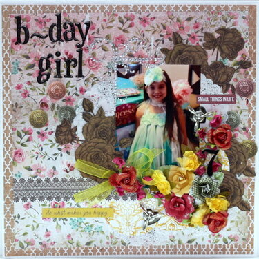B-Day Girl~My CreativeScrapbookDT~
