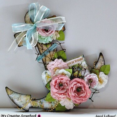 Altered Anchor ~My Creative Scrapbook Dt~
