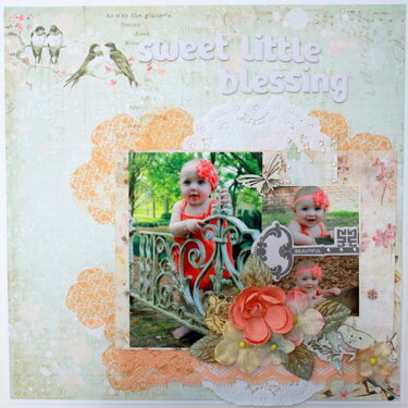 Sweet Little Blessing ~My CreativeScrapbookDT~