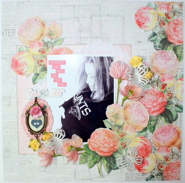 You and Me ~ My Creative Scrapbook DT~