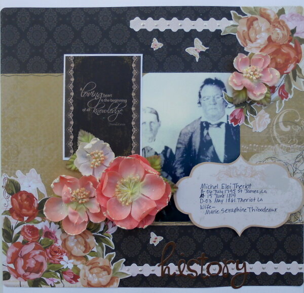 History ~My Creative Scrapbook DT~