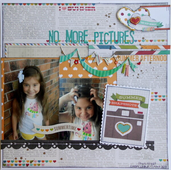No More Pictures ~My Creative Scrapbook DT~