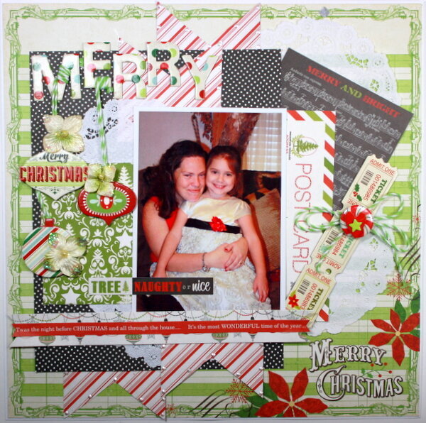 Merry Merry Christmas~ My Creative Scrapbook DT~