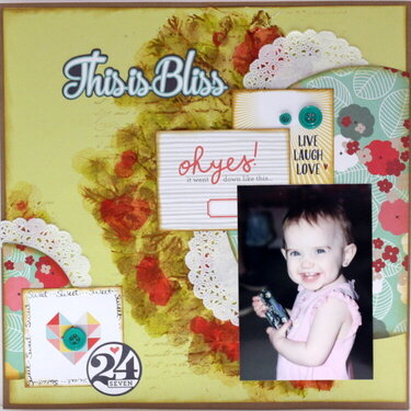 This is Bliss ~My Creative Scrapbook DT~