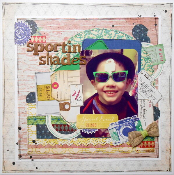 Sportin Shades~My Creative Scrapbook DT~