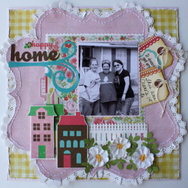 Happy Home ~My Creative Scrapbook DT~