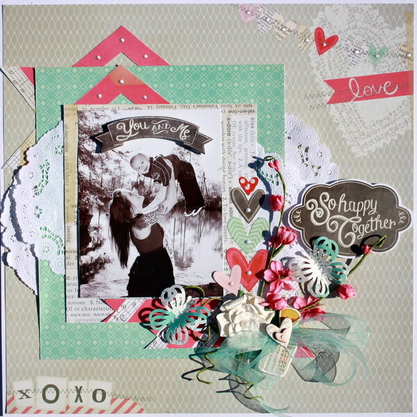 You and Me ~DT  For My Creative Scrapbook~