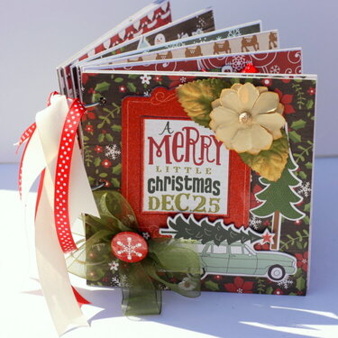 Merry Christmas Mini Album ~My Creative Scrapbook DT~