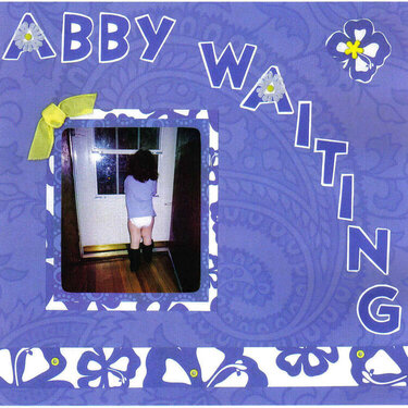 Abby Waiting, Page 1