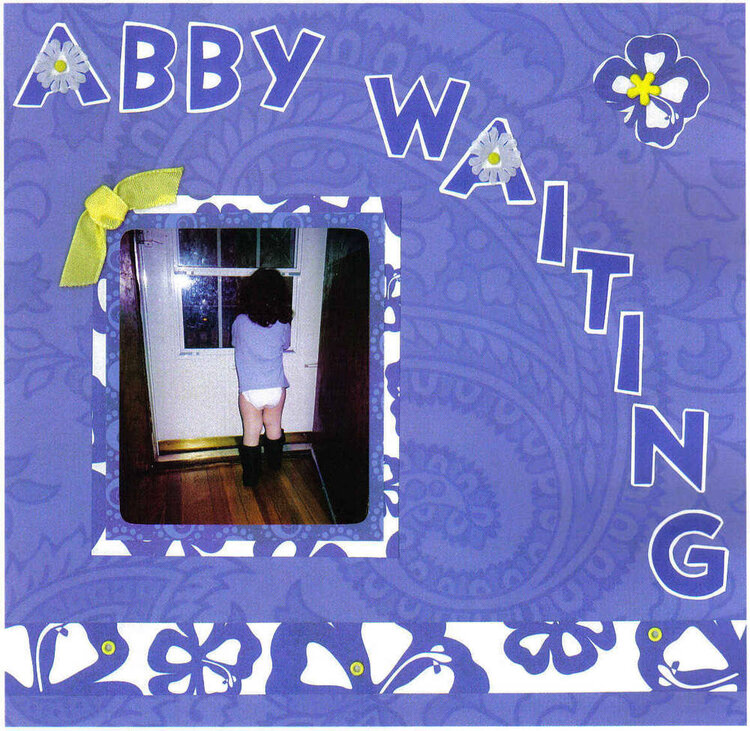 Abby Waiting, Page 1
