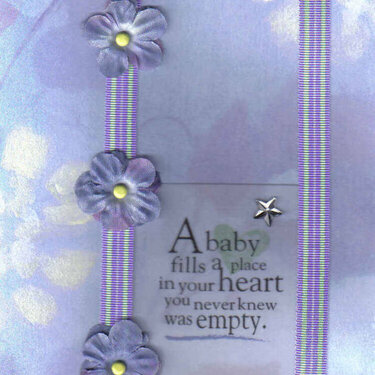Alison and Tommy Baby Card