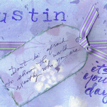 Grandson Austin&#039;s 16th Birthday Card