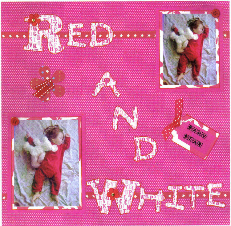 Red and White and Cute All Over, Pg 1