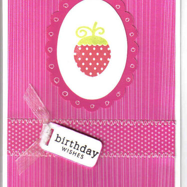 Strawberry Birthday Wishes