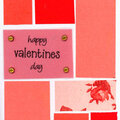 Color Blocked Valentine