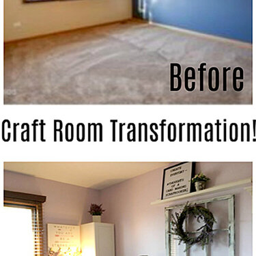 My Craft Room Transformation!