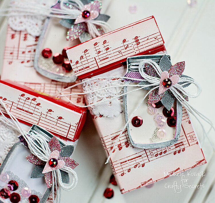 Altered Jelly Belly Boxes for Valentine&#039;s Day!