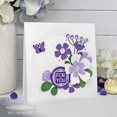 Wax Seal Flower card