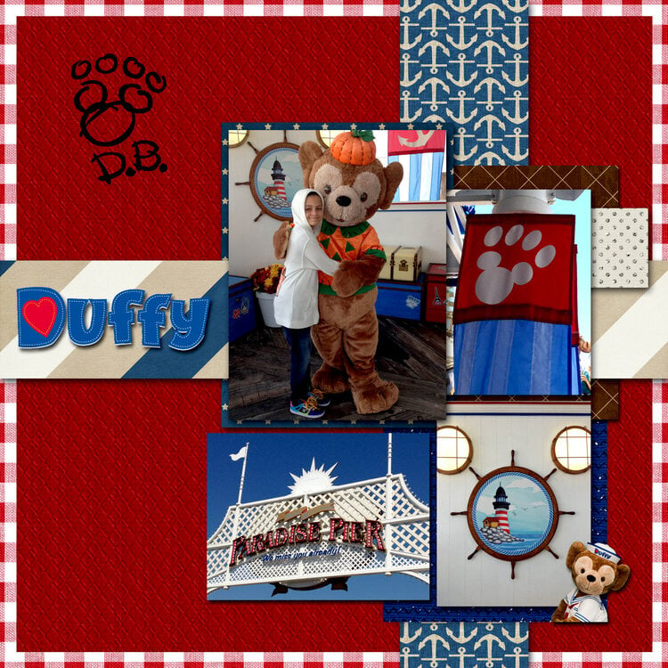 Duffy Bear at Disney California