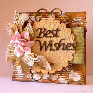 Best Wishes - card