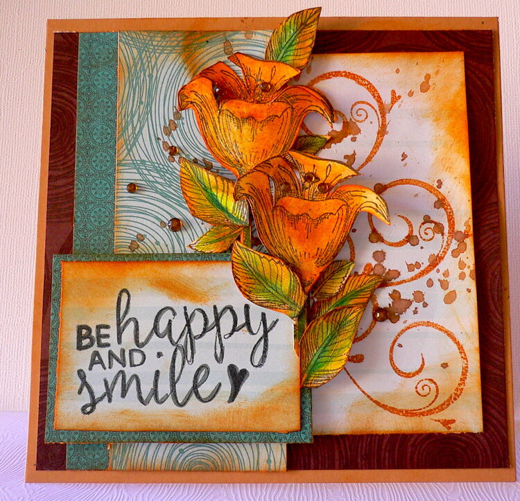 Be Happy card