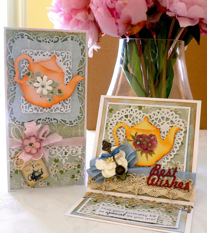 Enchanted Tea Party cards
